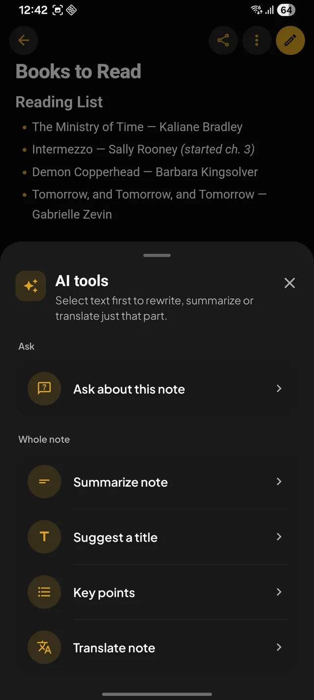 AI Tools — Android