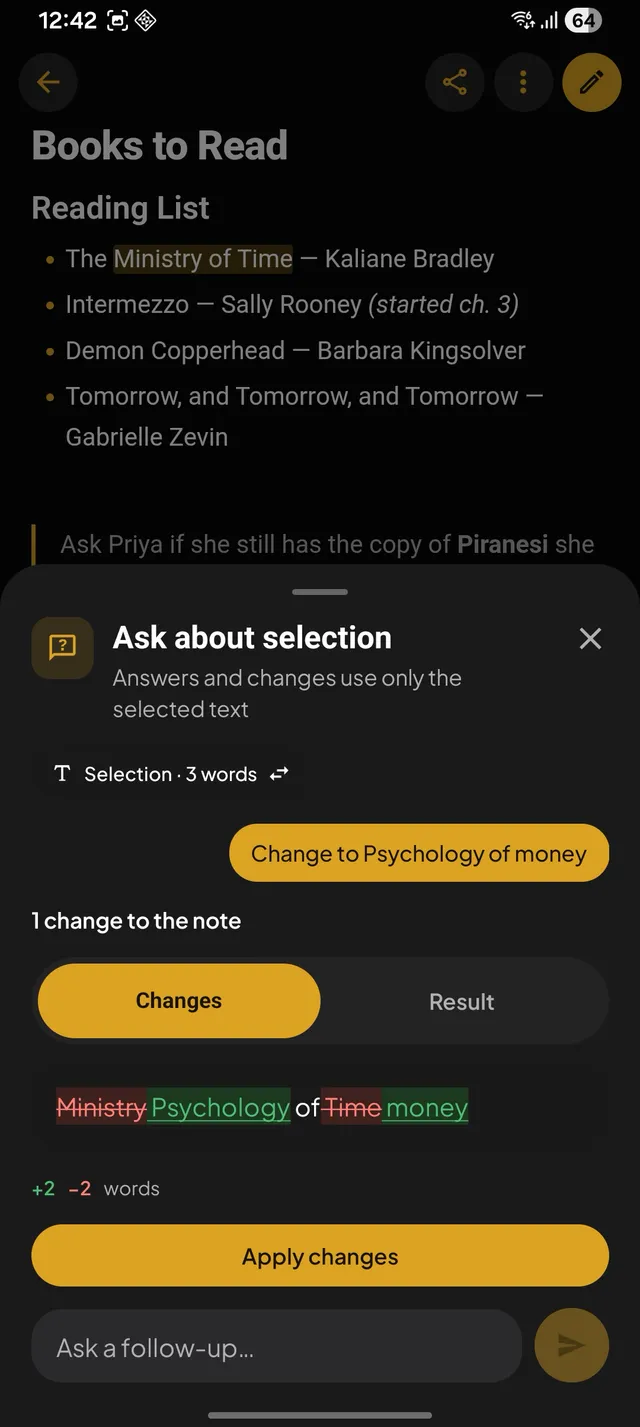 Ask AI — Android