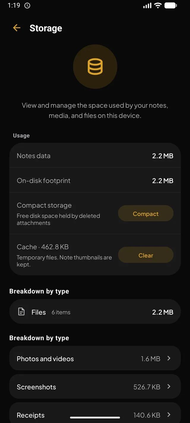 Storage — Android