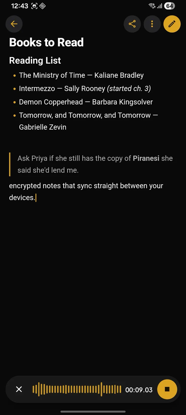 Voice Typing — Android